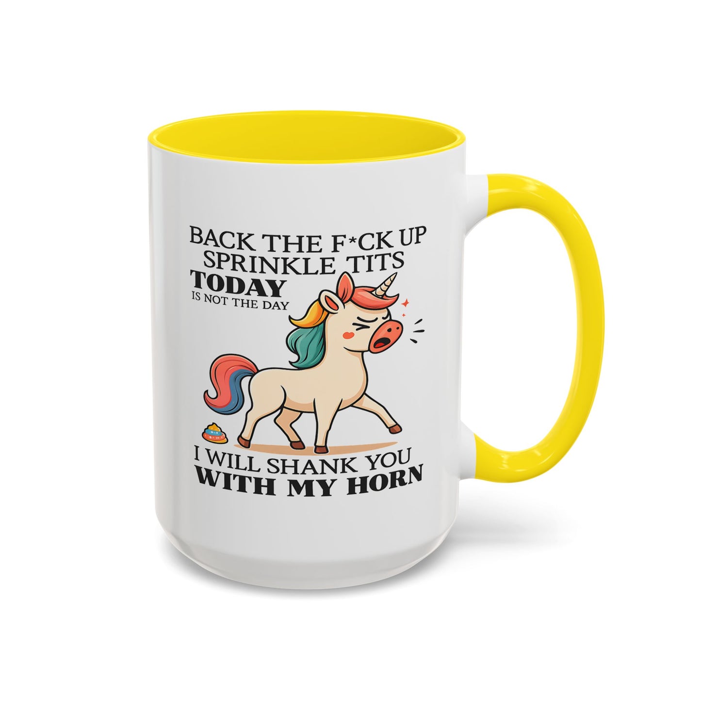 Adult Mug - Back The F*ck Up Sprinkle Tits