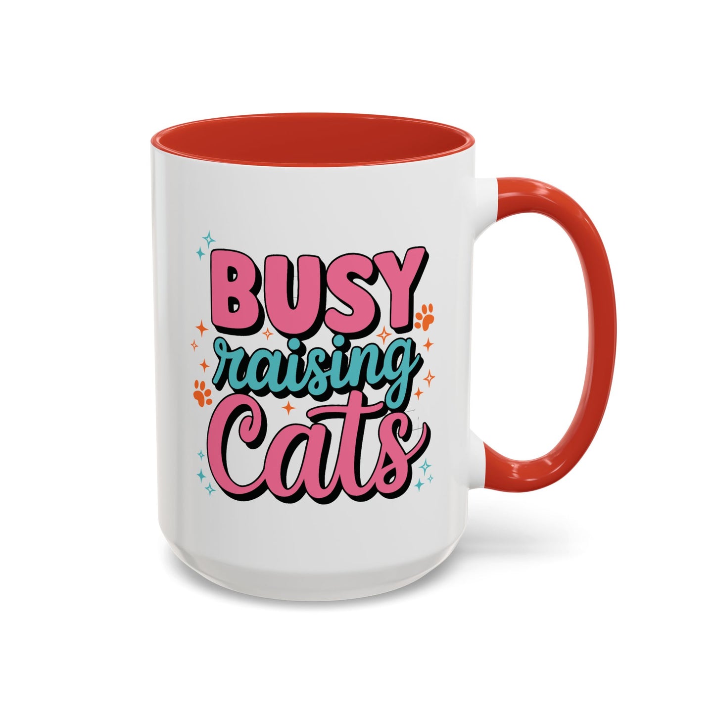 Animal Mug - Busy Raising Cats