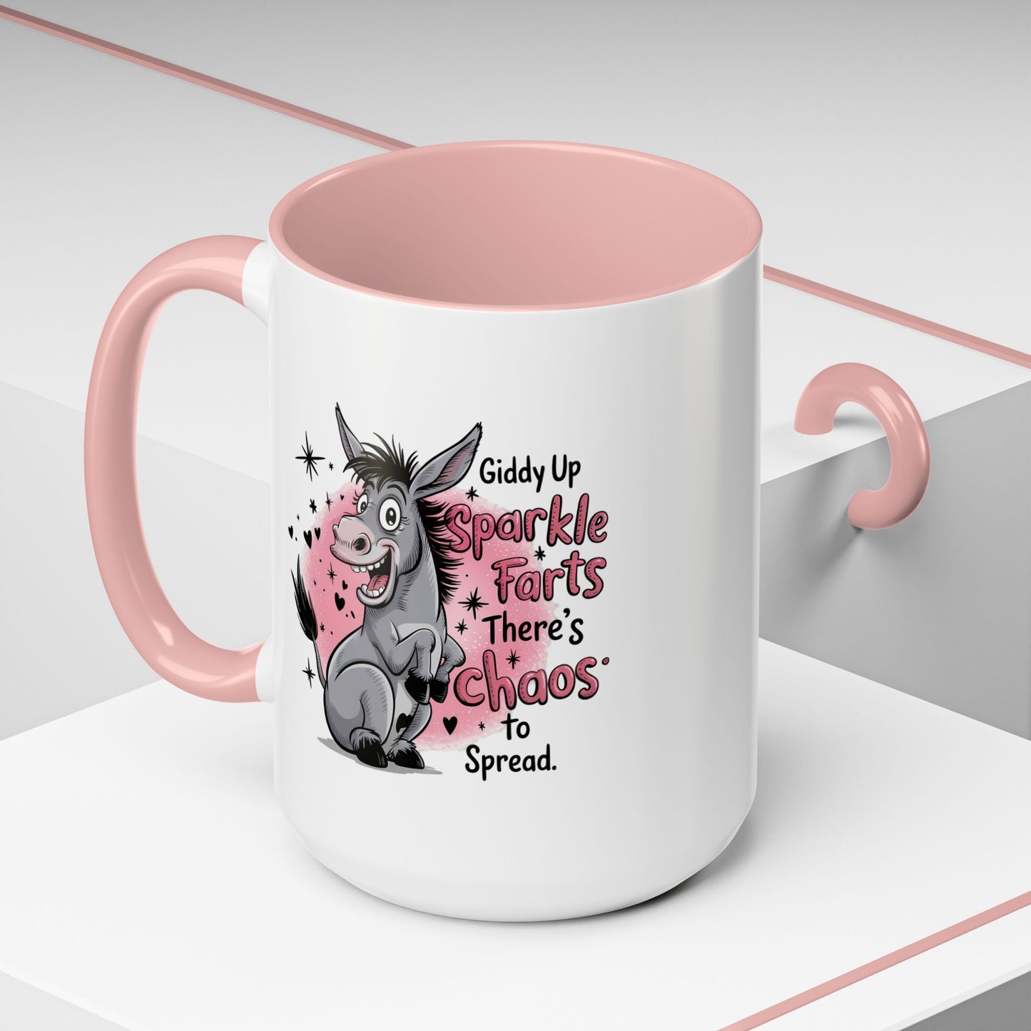 Humor Mug - Giddy Up Sparkle Farts