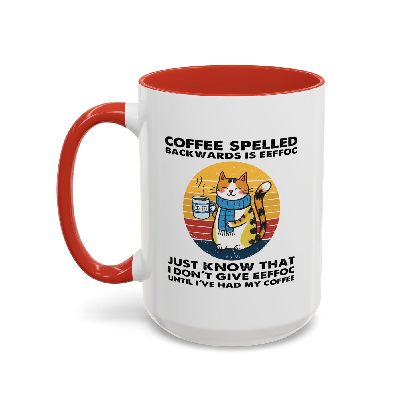 Humor Mug - Coffee Spelled Backwards is Eeffoc