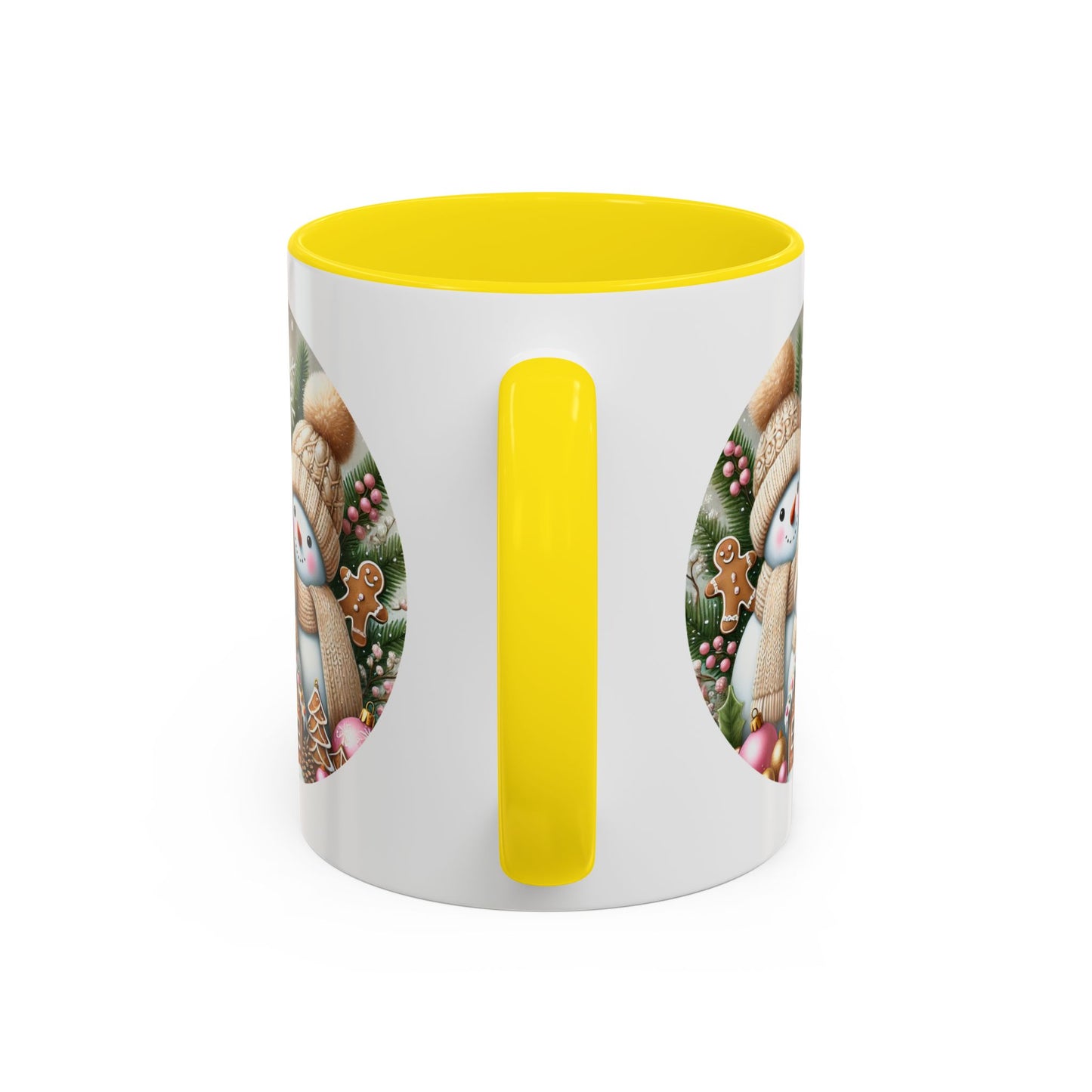 Christmas Mug - Gingerbread Snowman Family