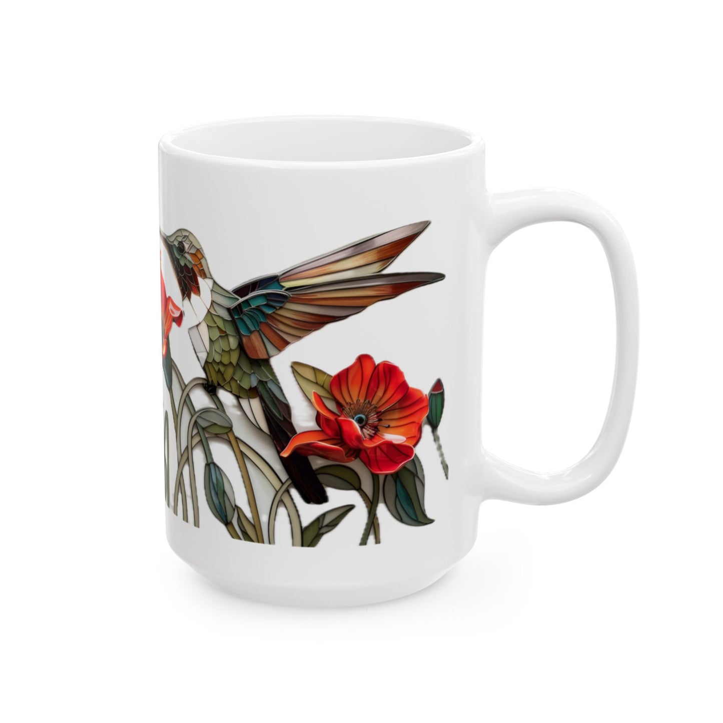 Artistic Mug - Hummingbirds