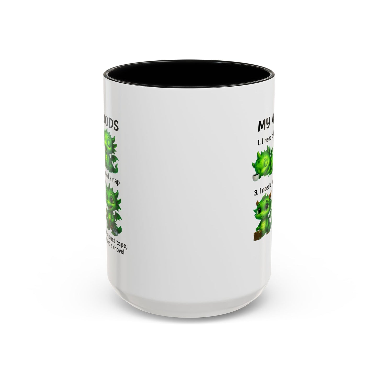 Humor Mug - My 4 Moods Dragon