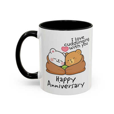 Anniversary Mug - I Love Cuddling With You