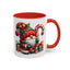 Christmas Mug - Gnome Candy Cane and Presents