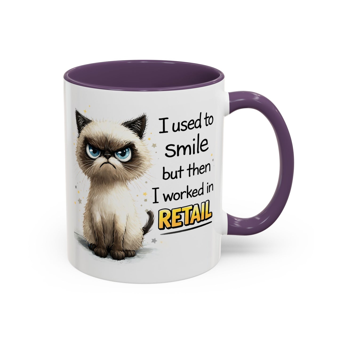 Humor Mug - I Used To Smile