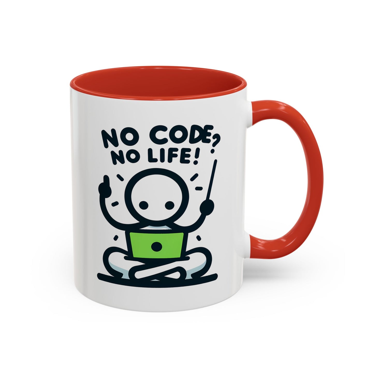Humor Mug - No Code No Life
