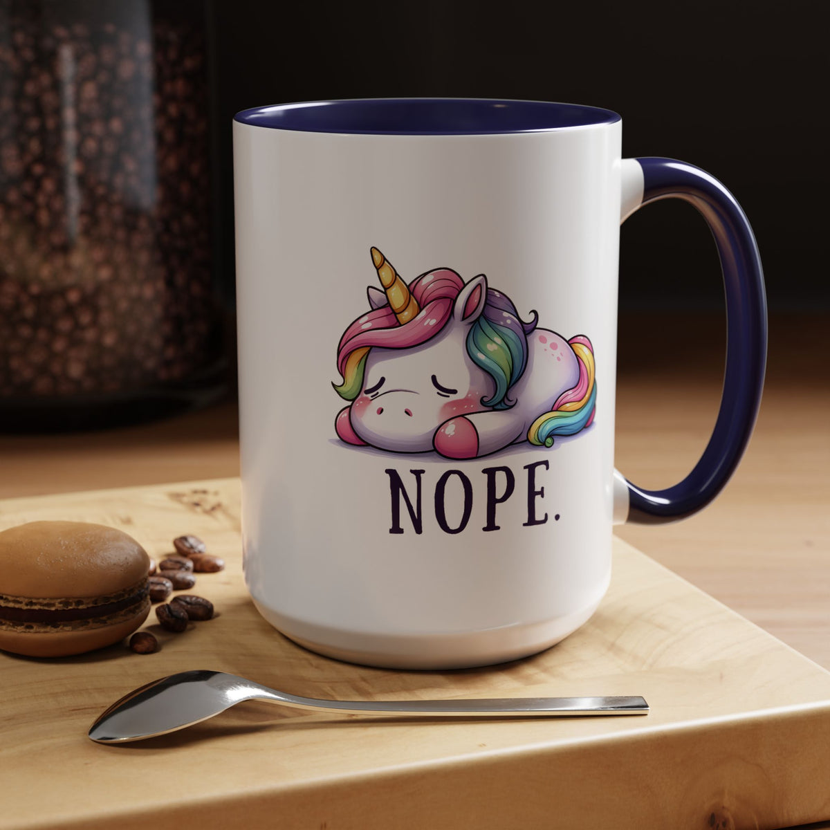 Humor Mug - Nope Unicorn