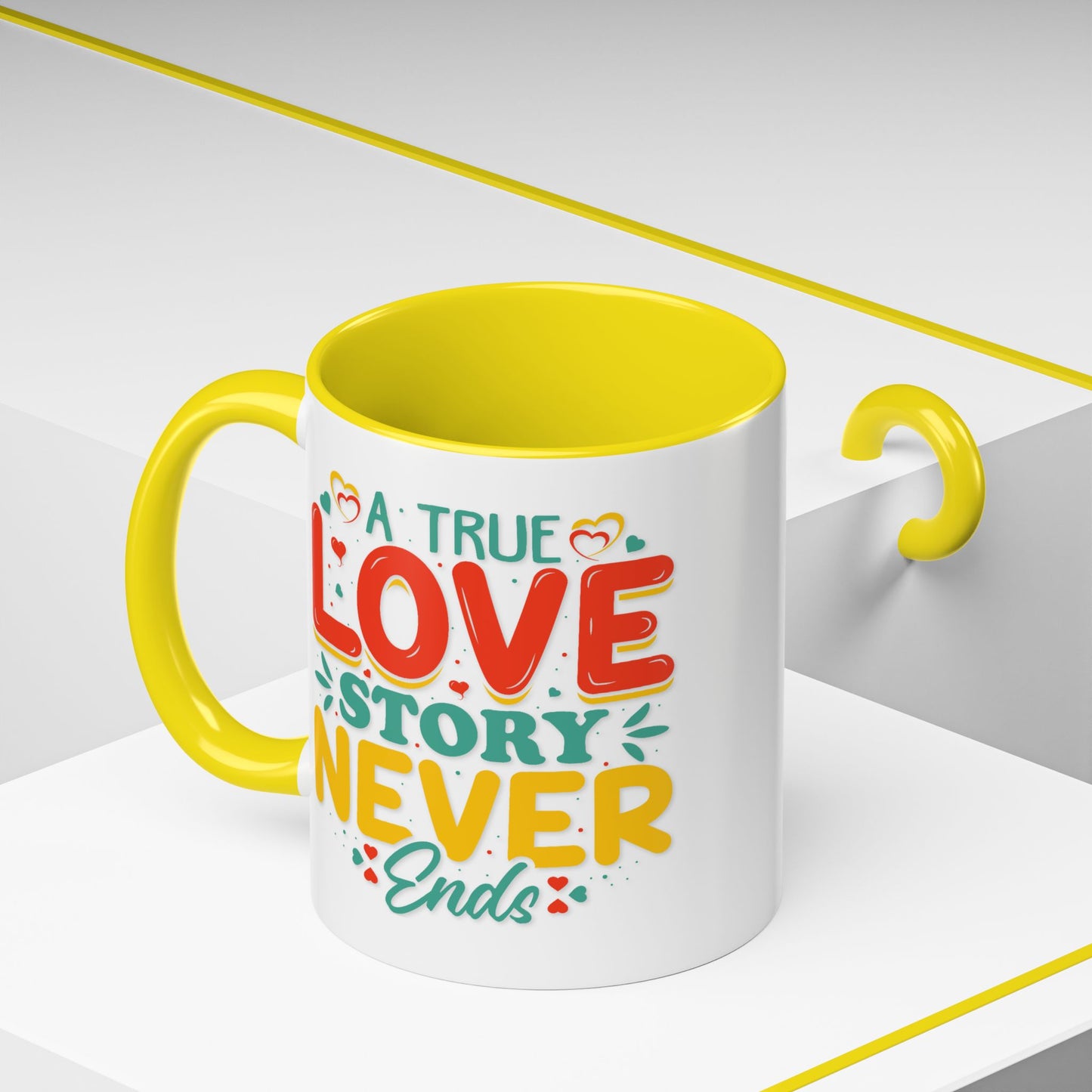 Anniversary Mug - A true Love Story Never Ends