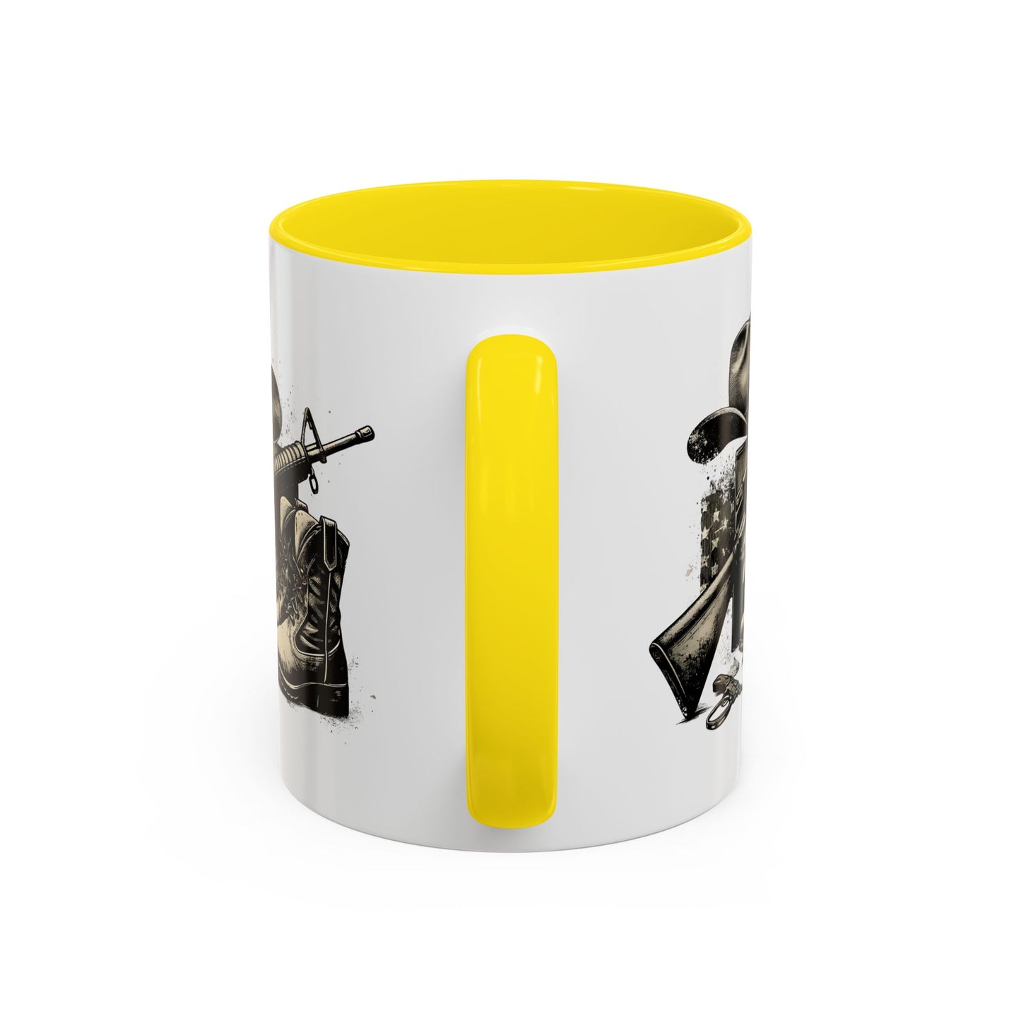 4th of July Mug - Soldier Hat Boots Gun