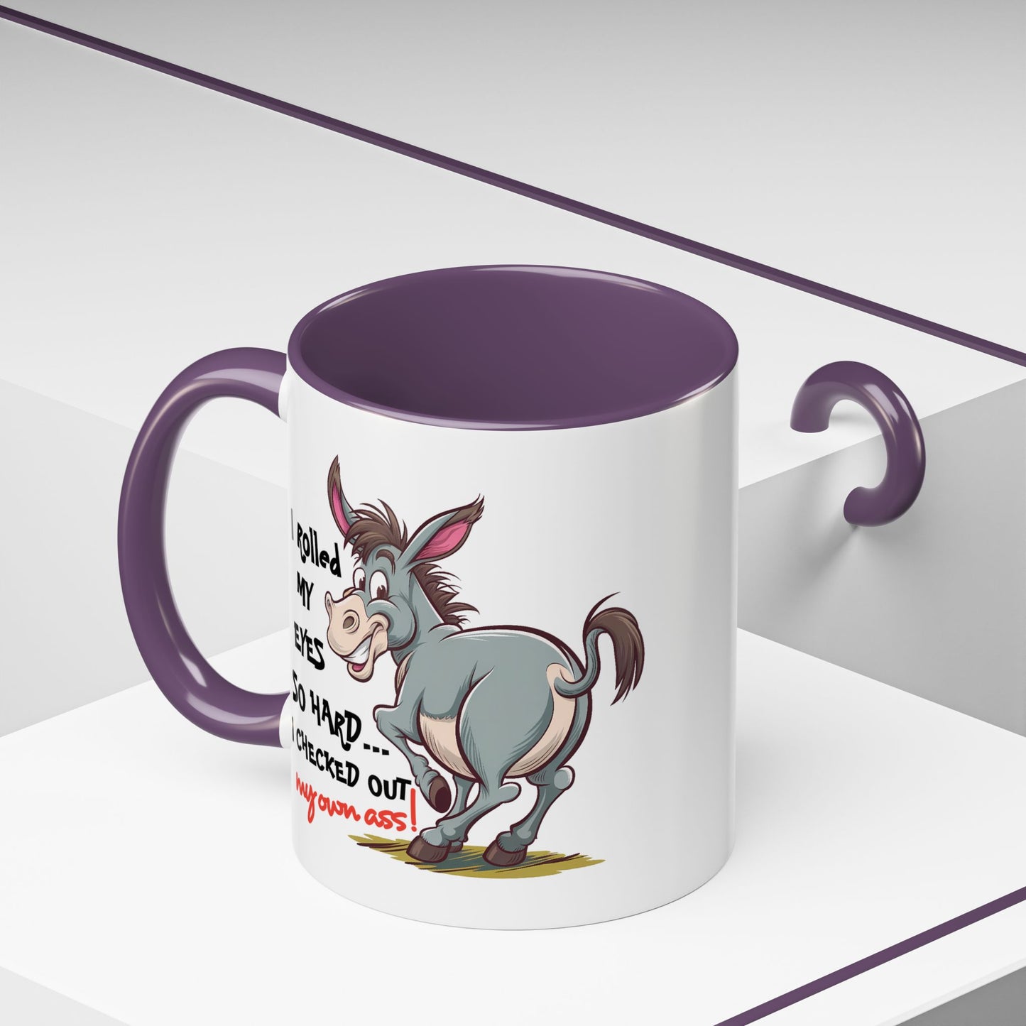 Adult Mug - I Rolled My Eyes So Hard