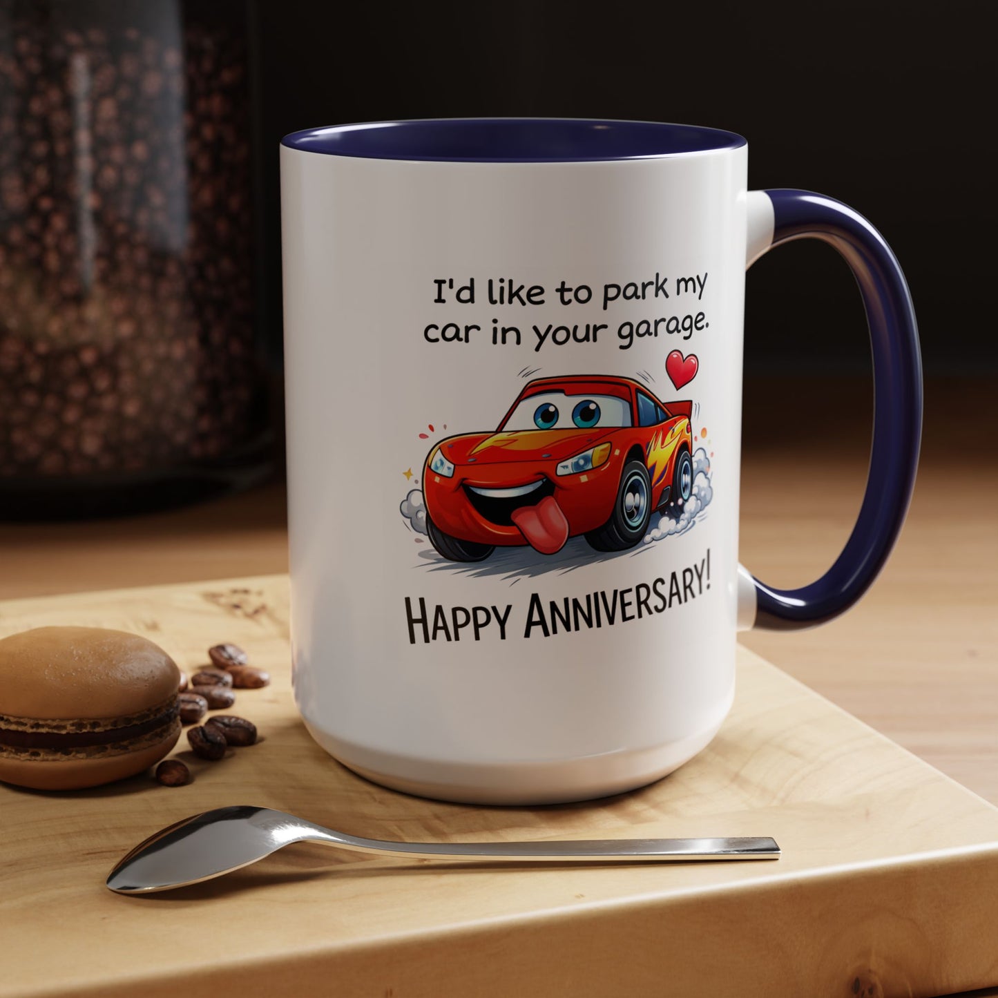 Anniversary Mug - I'd Like To Park