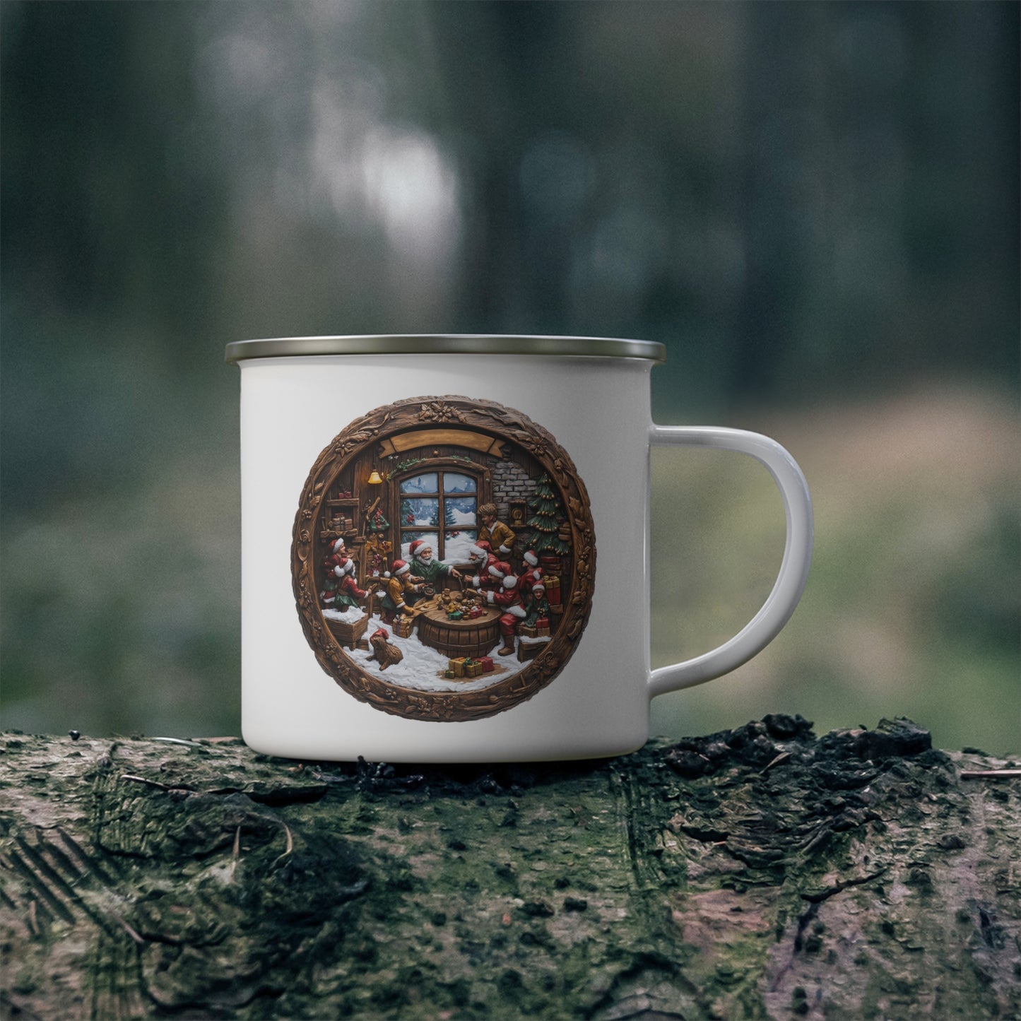 Christmas Mug - Santa's Workshop Plaque