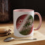 Christmas Mug - Merry Christmas White and Red Text Decoration
