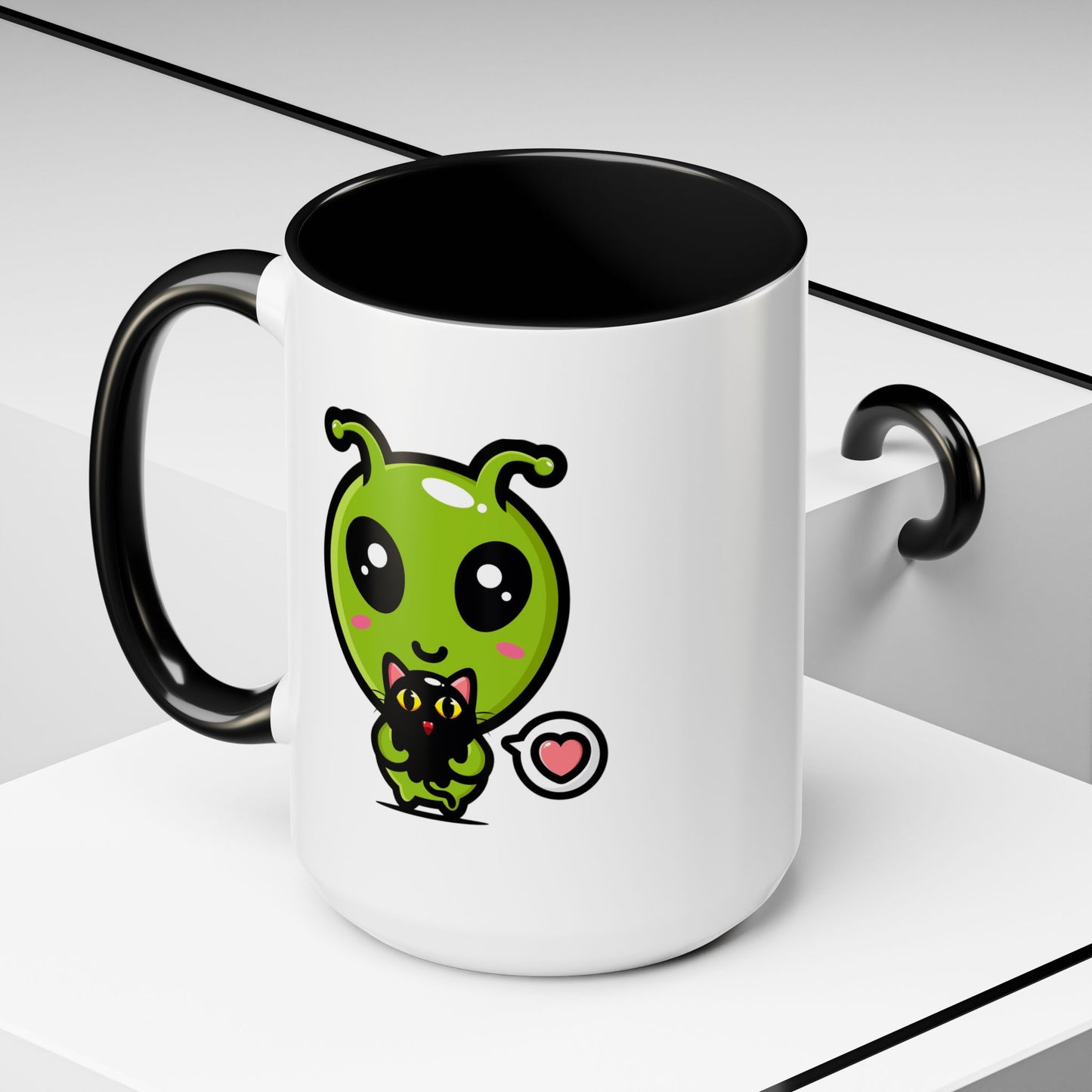 Alien Mug - Alien Hug Cat