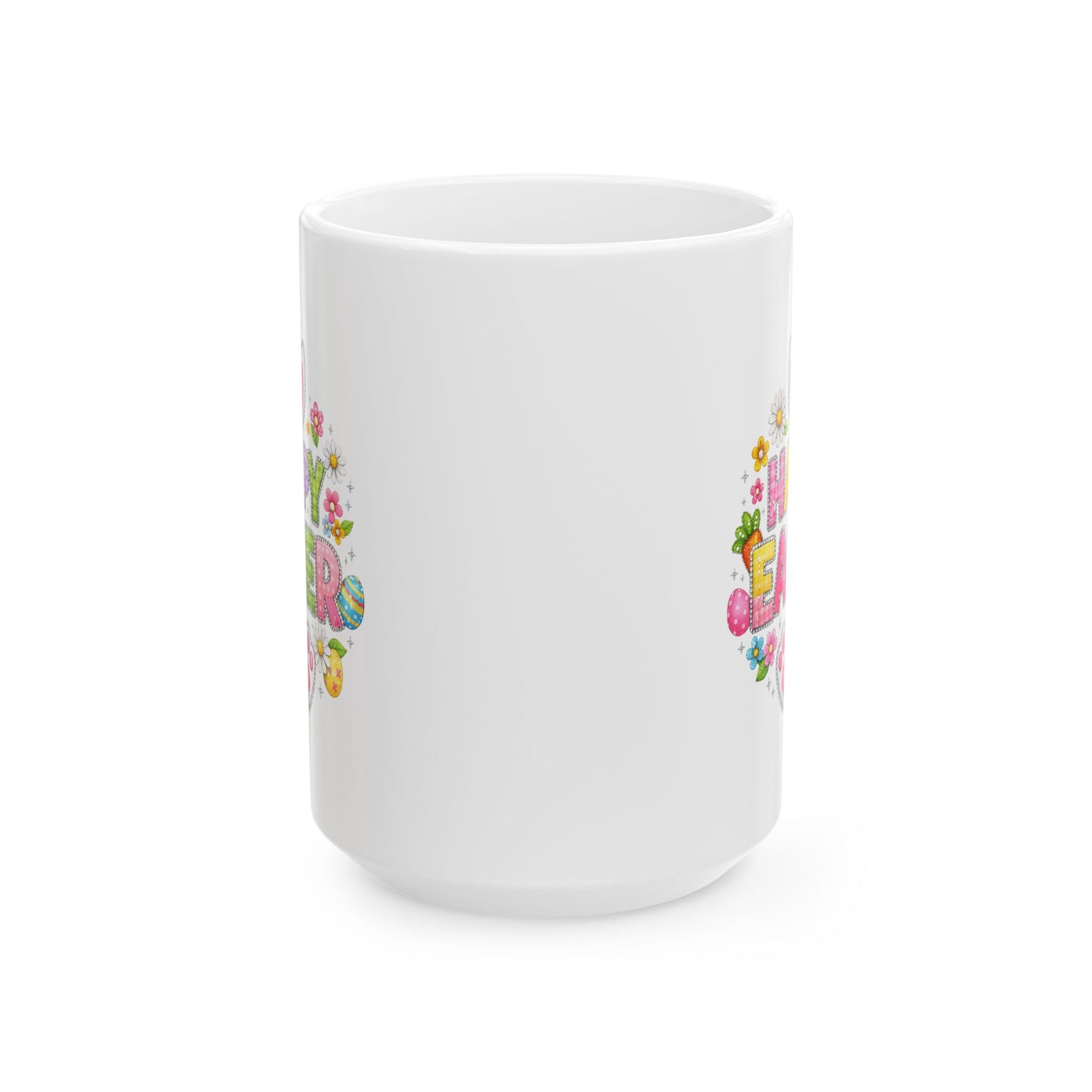 Easter Mug - Happy Easter Rhinestone