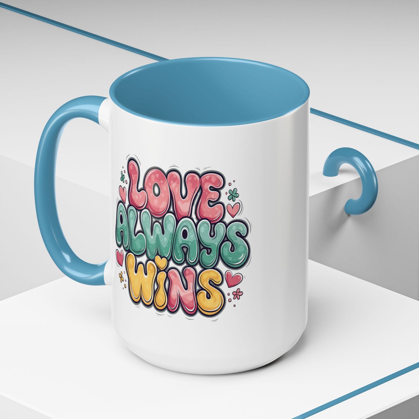 Anniversary Mug - Love Always Wins