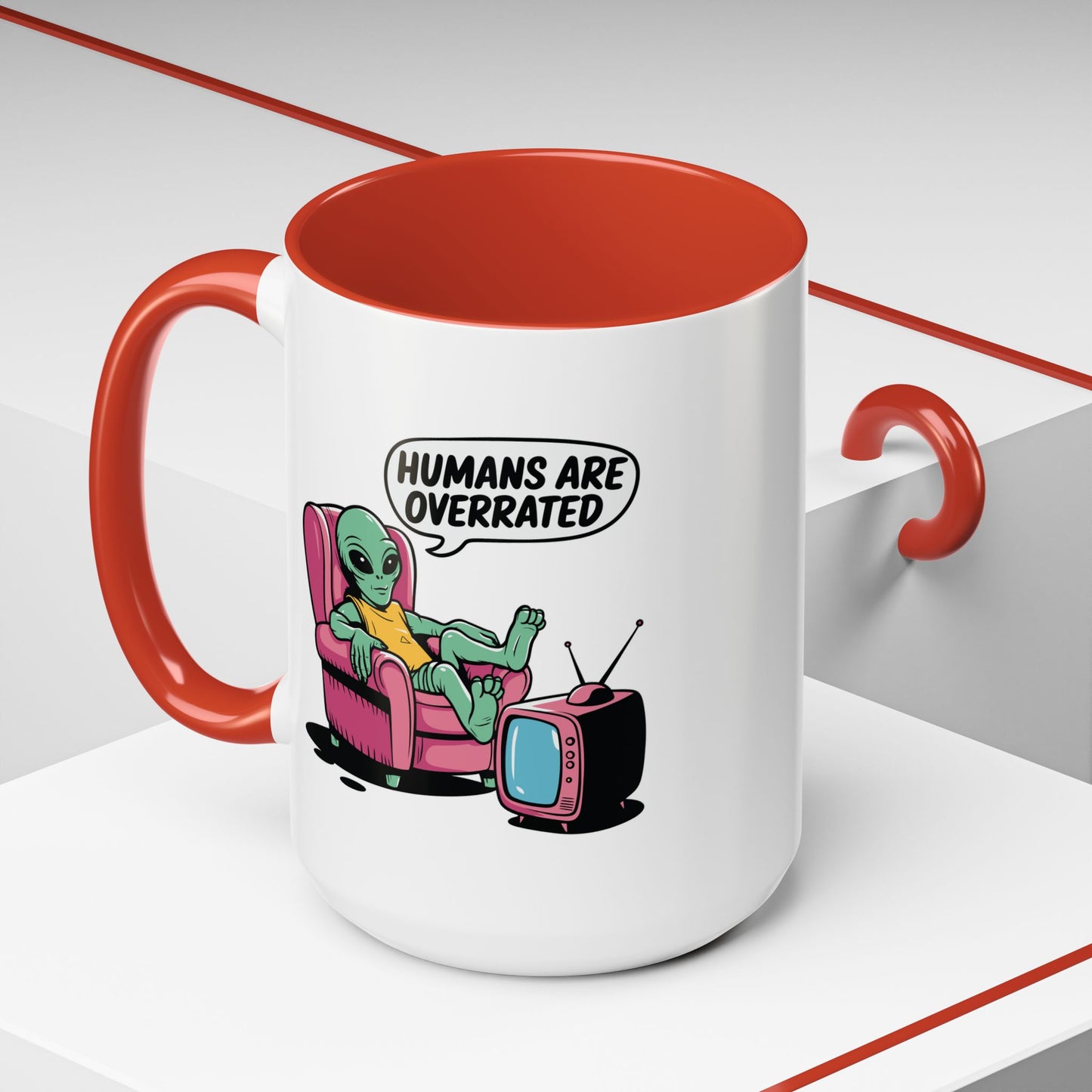 Alien Mug - Humans Are Overrated