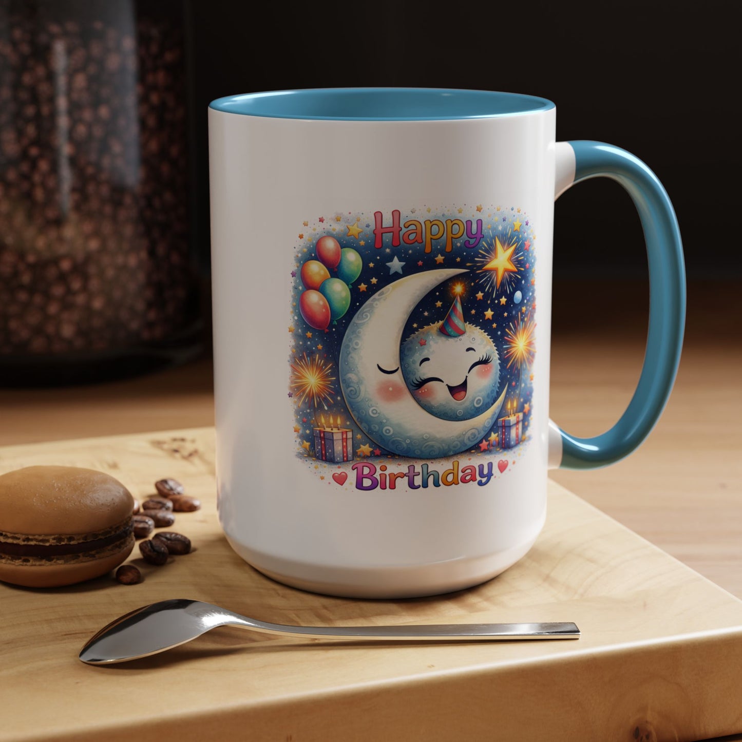 Birthday Mug - Moon and Stars
