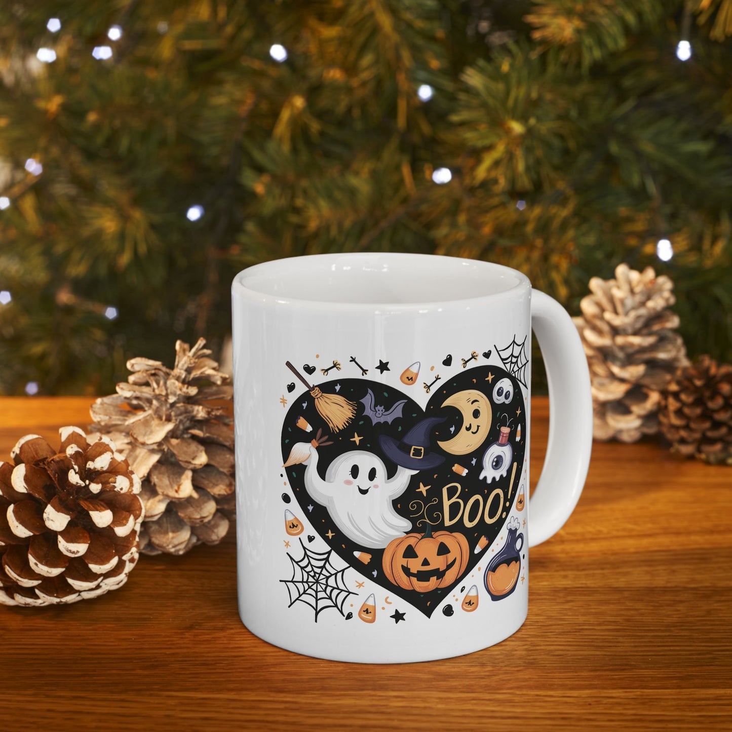 Halloween Mug - Boo Heart