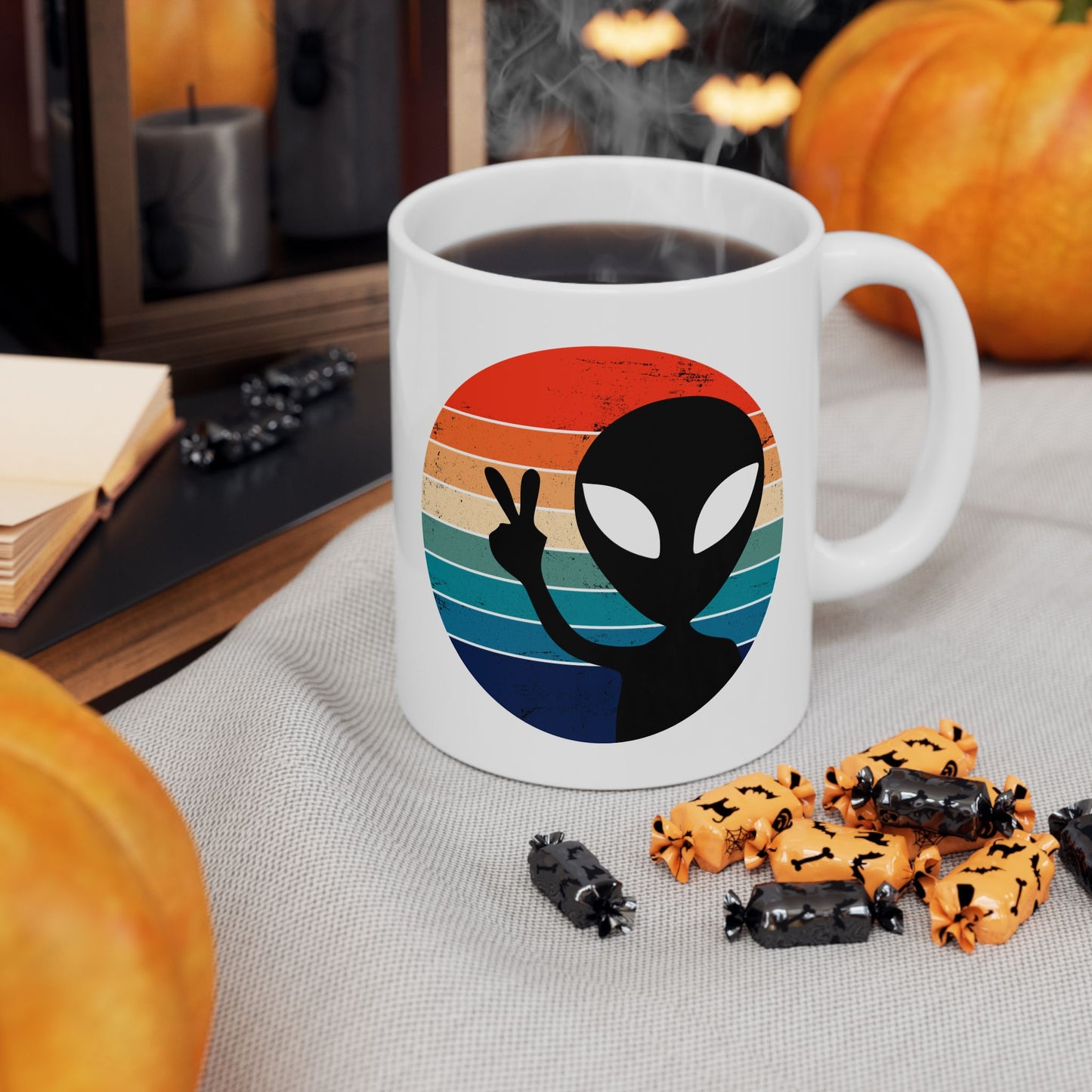 Alien Mug - Peace Alien