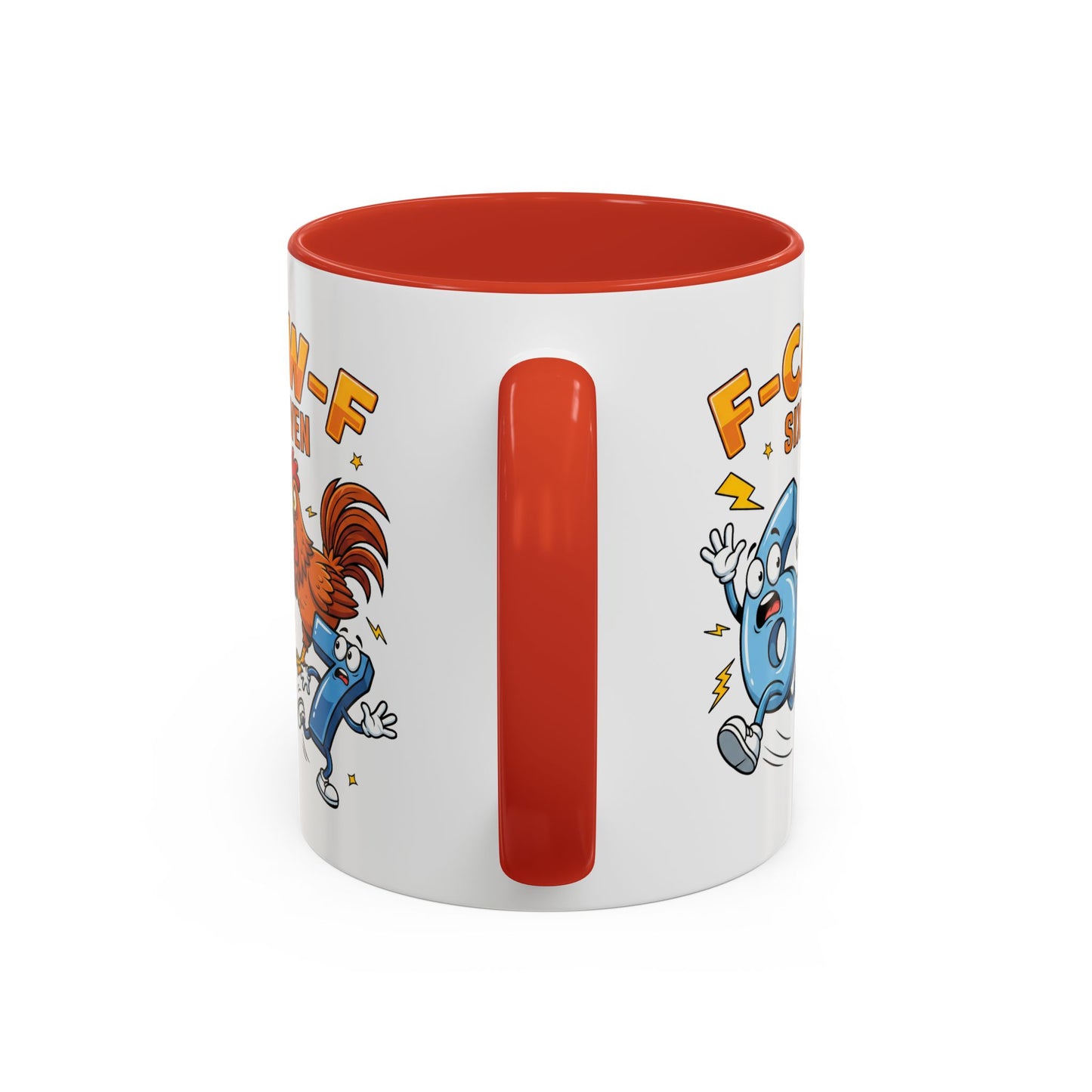 Humor Mug - F-CAW-F Six Seven