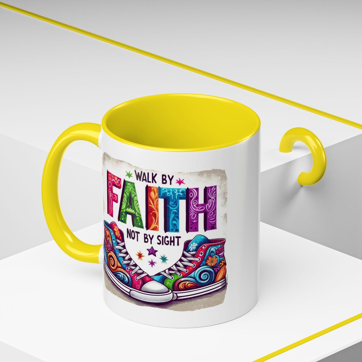 Religious Mug - Walk By Faith