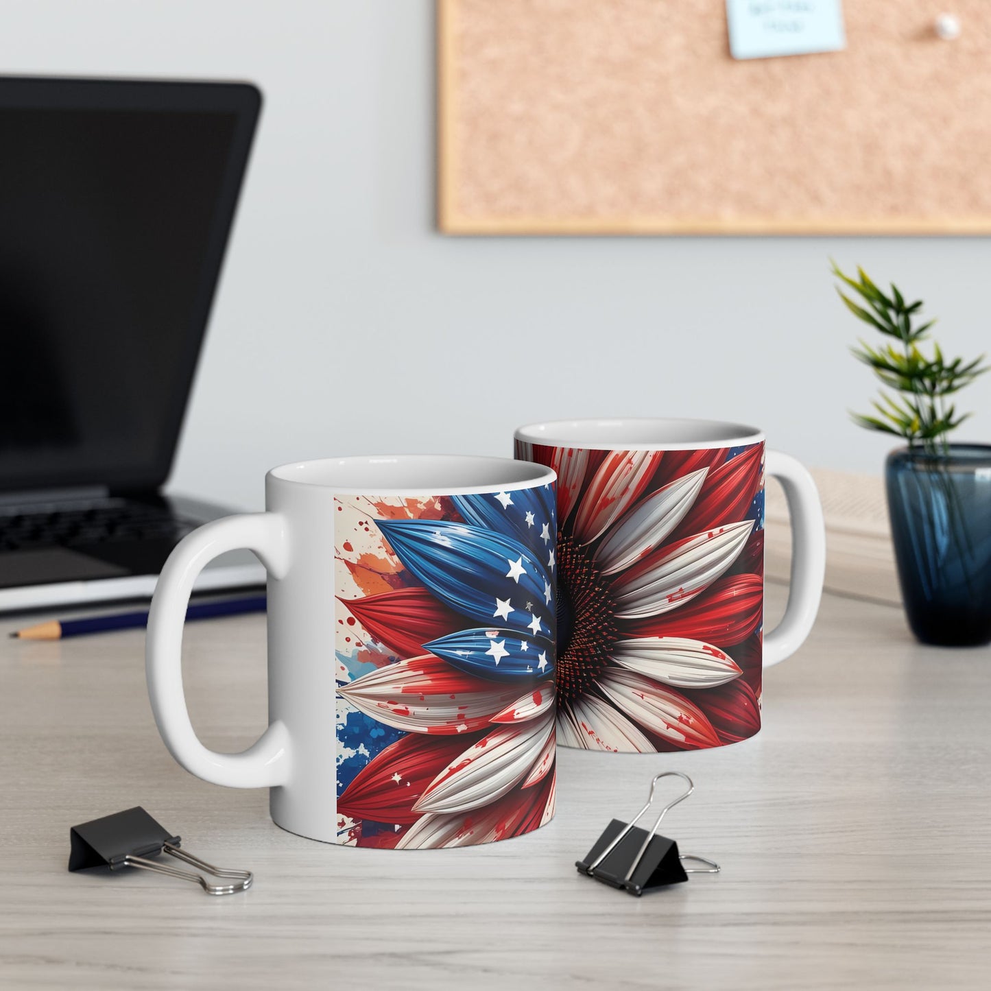 Artistic Mug - America Sunflower 2