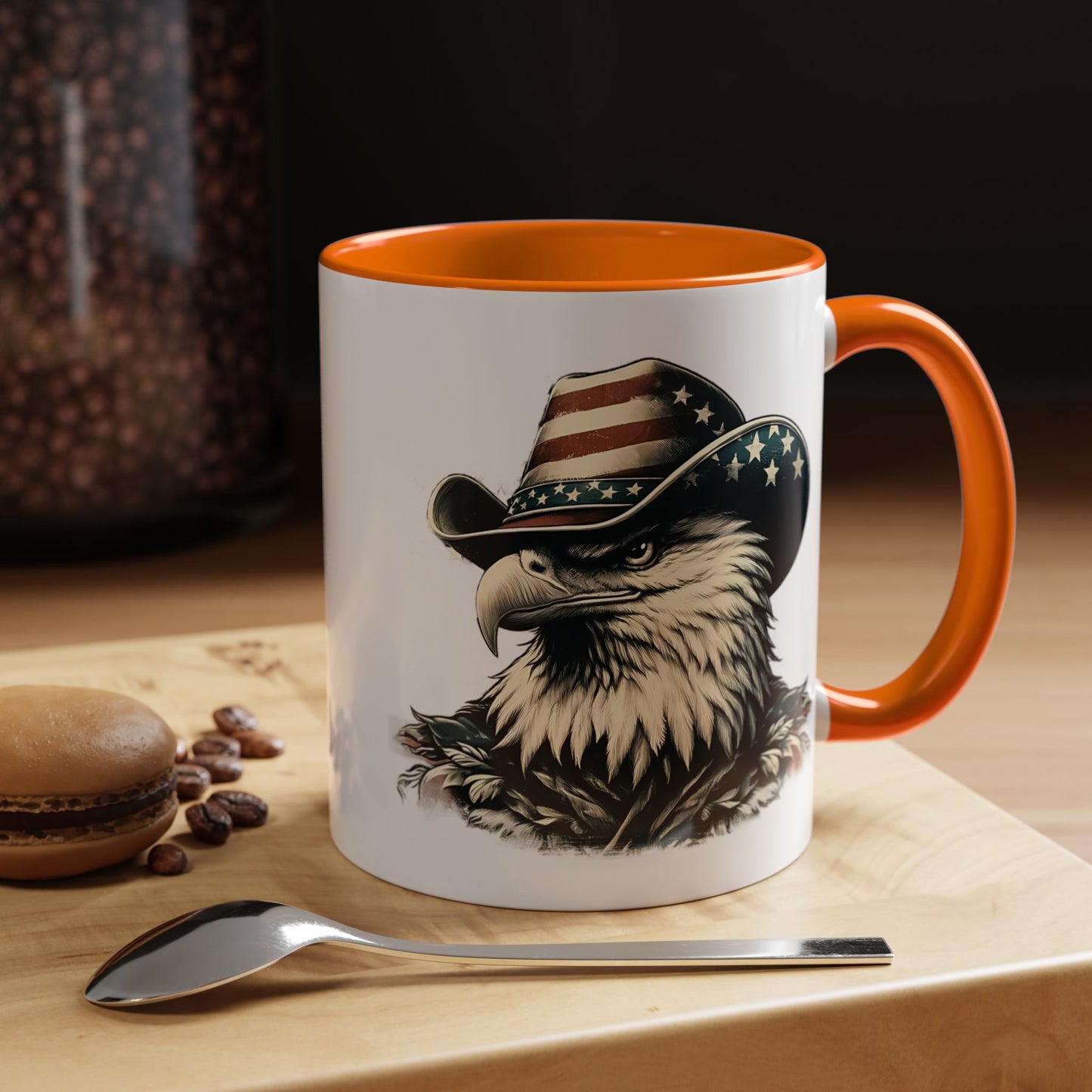 4th of July Mug - American Bald Eagle Flag 5