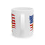 4th of July Mug - Patriotic Duck with Mullet