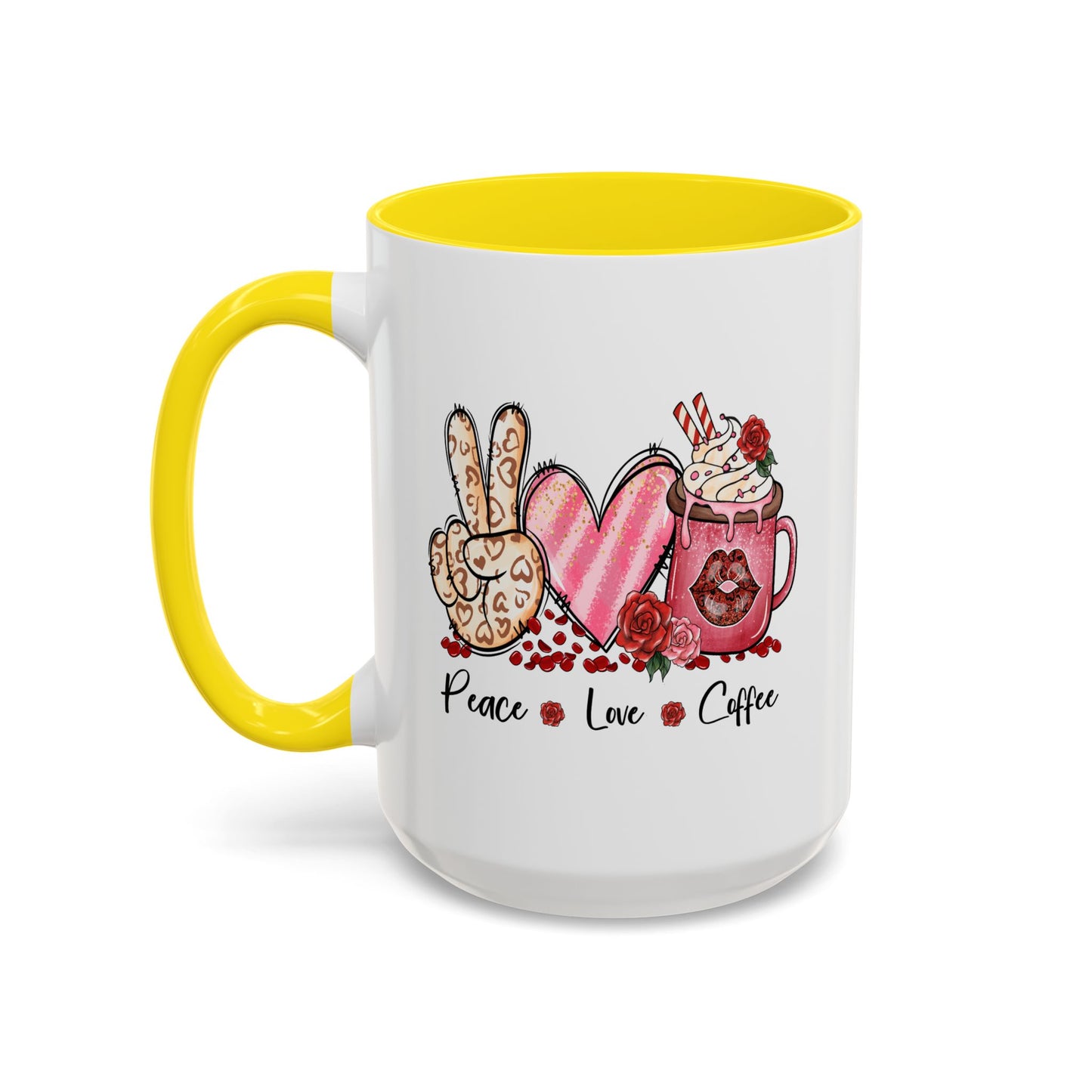 Humor Mug - Peace Love Coffee