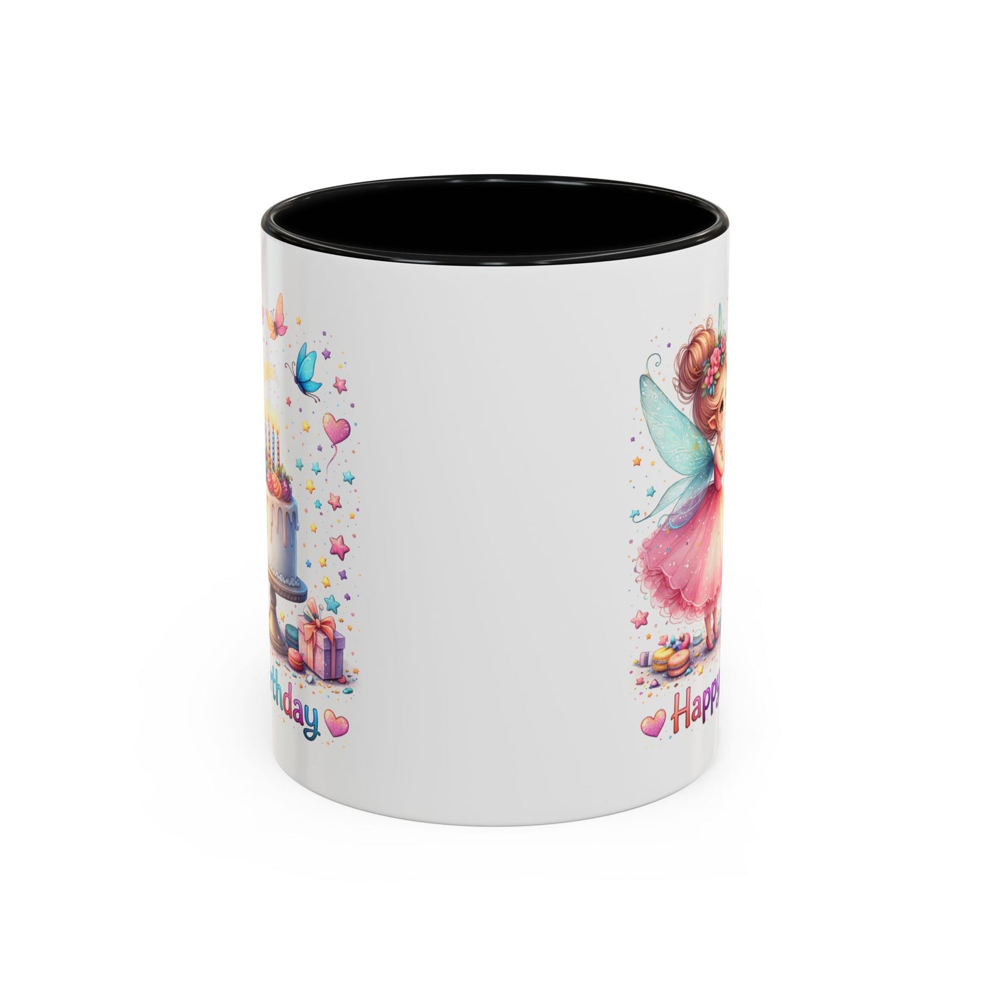Birthday Mug - Fairy Butterflies