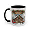 Christmas Mug - Reindeer Barn Sleigh Reindeer