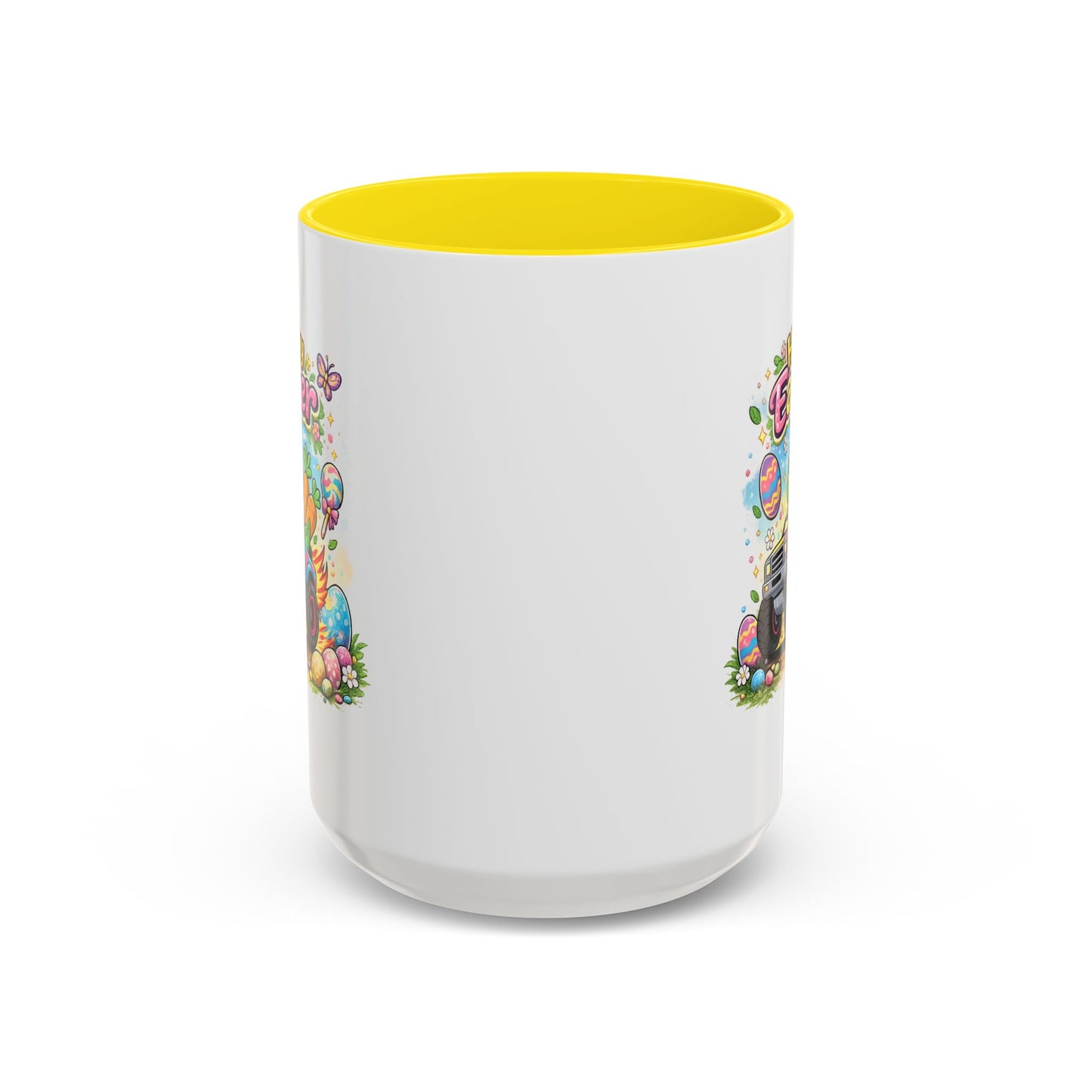 Easter Mug - Dinosaur Monster Truck