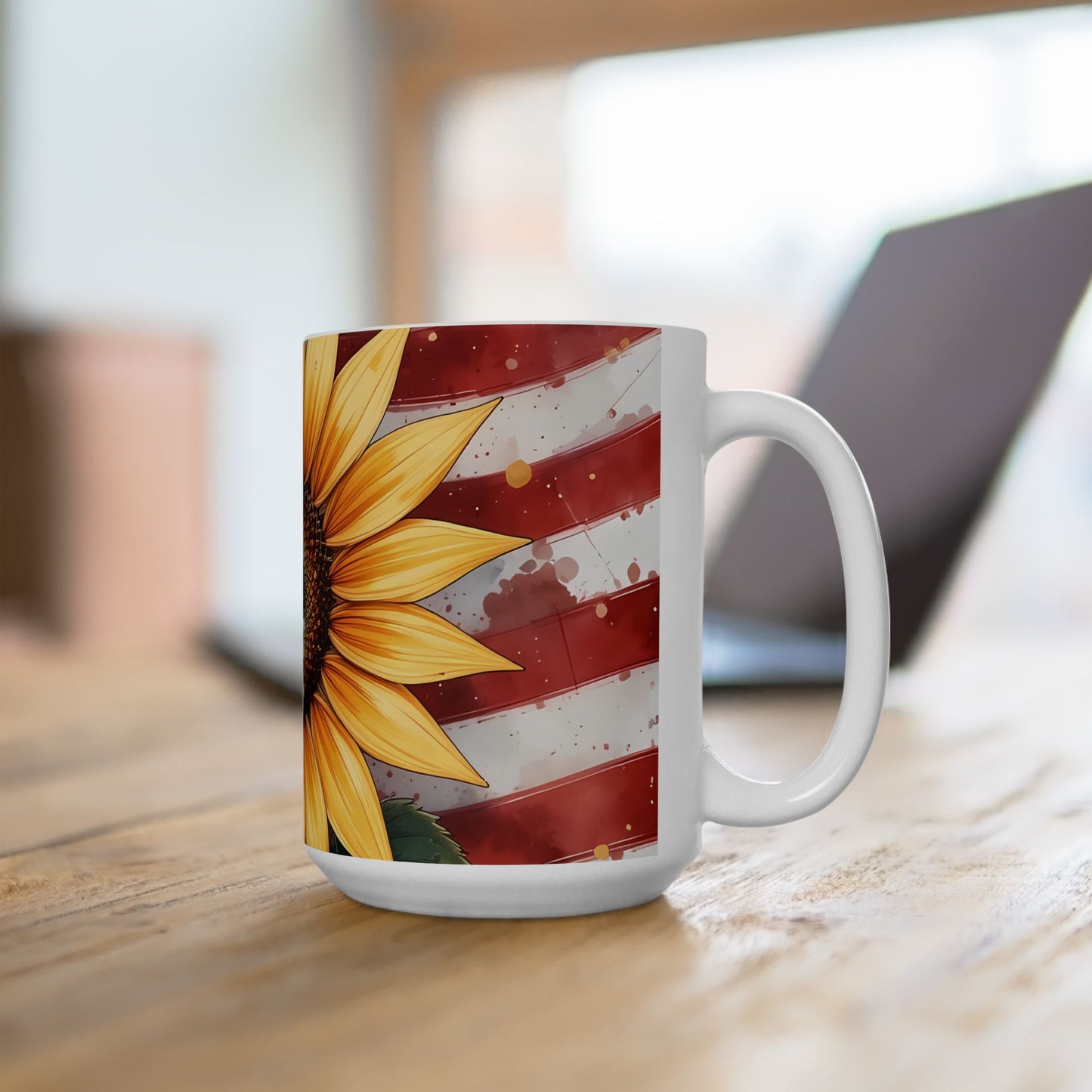 Artistic Mug - American Sunflower