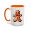 Christmas Mug - Smiling Gingerbread Man