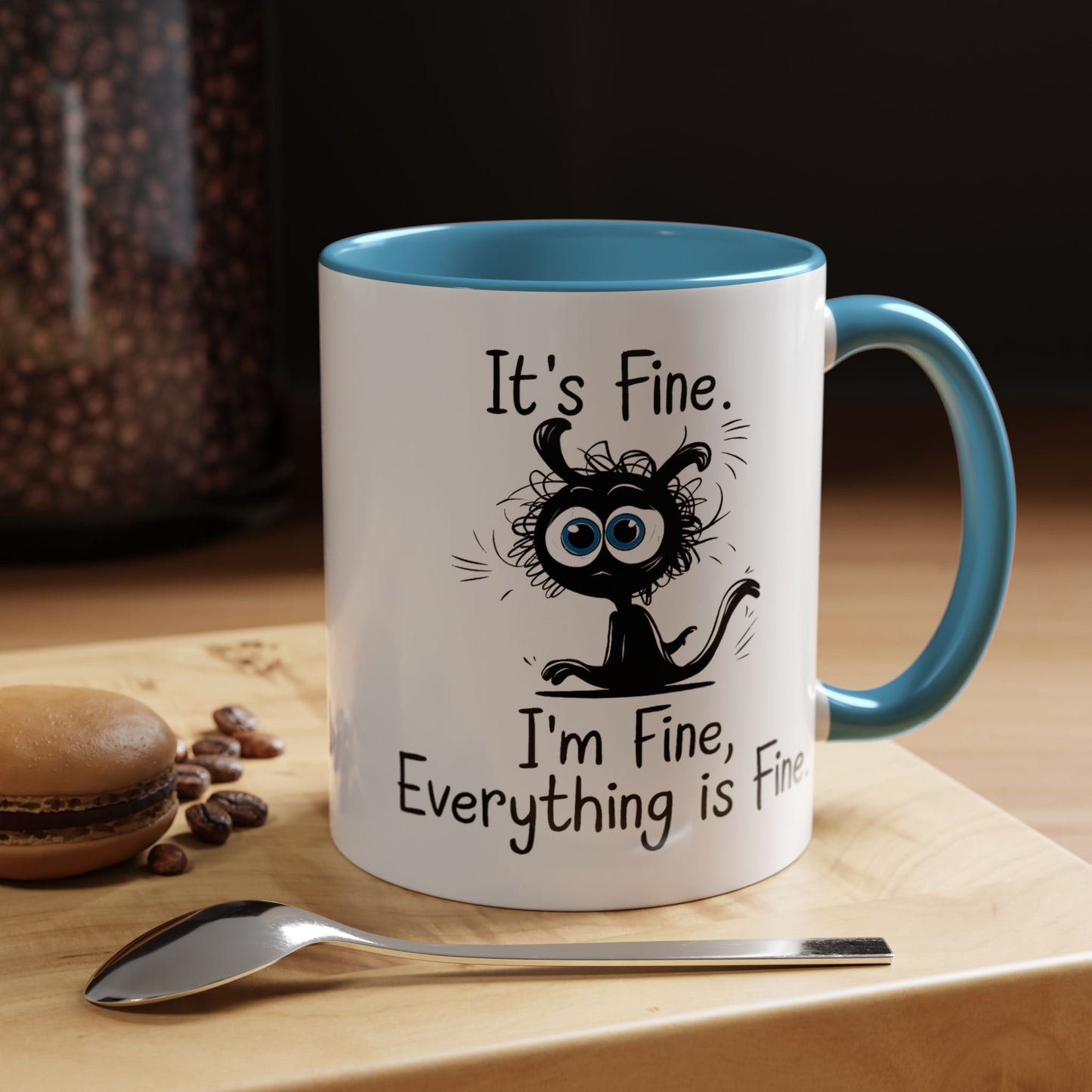Animal Mug - It's Fine, It's Fine Everything Is Fine