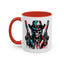 4th of July Mug - Skeleton with American Flag