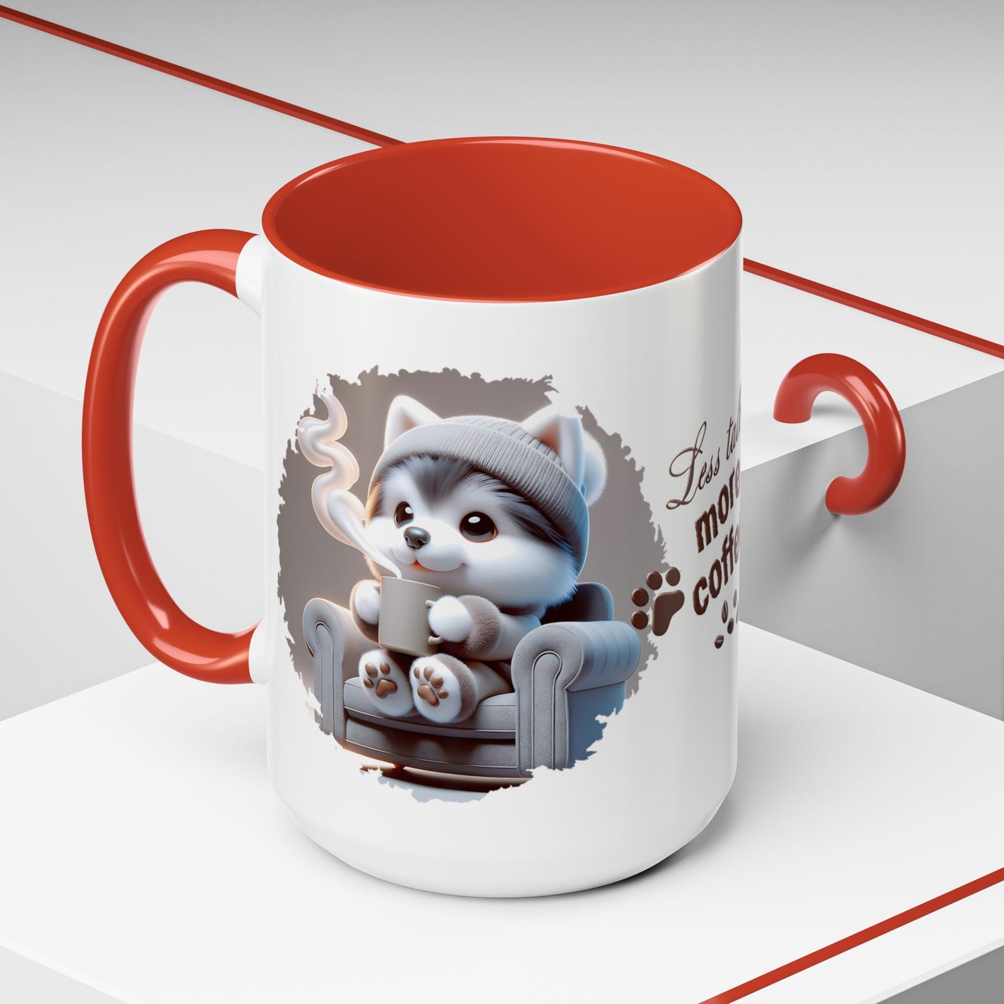 Animal Mug - Dog Coffee Wrap 4