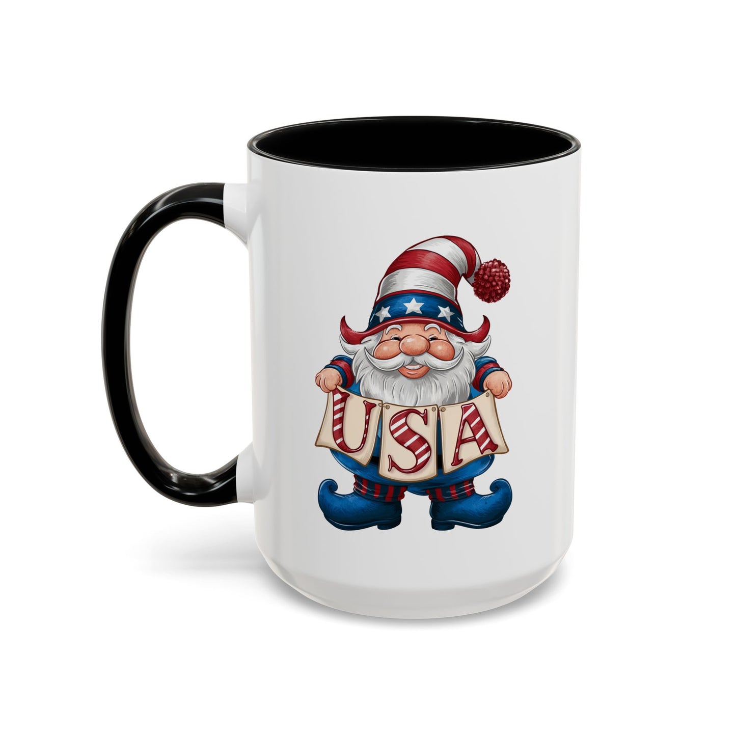 4th of July Mug - American Gnome 24