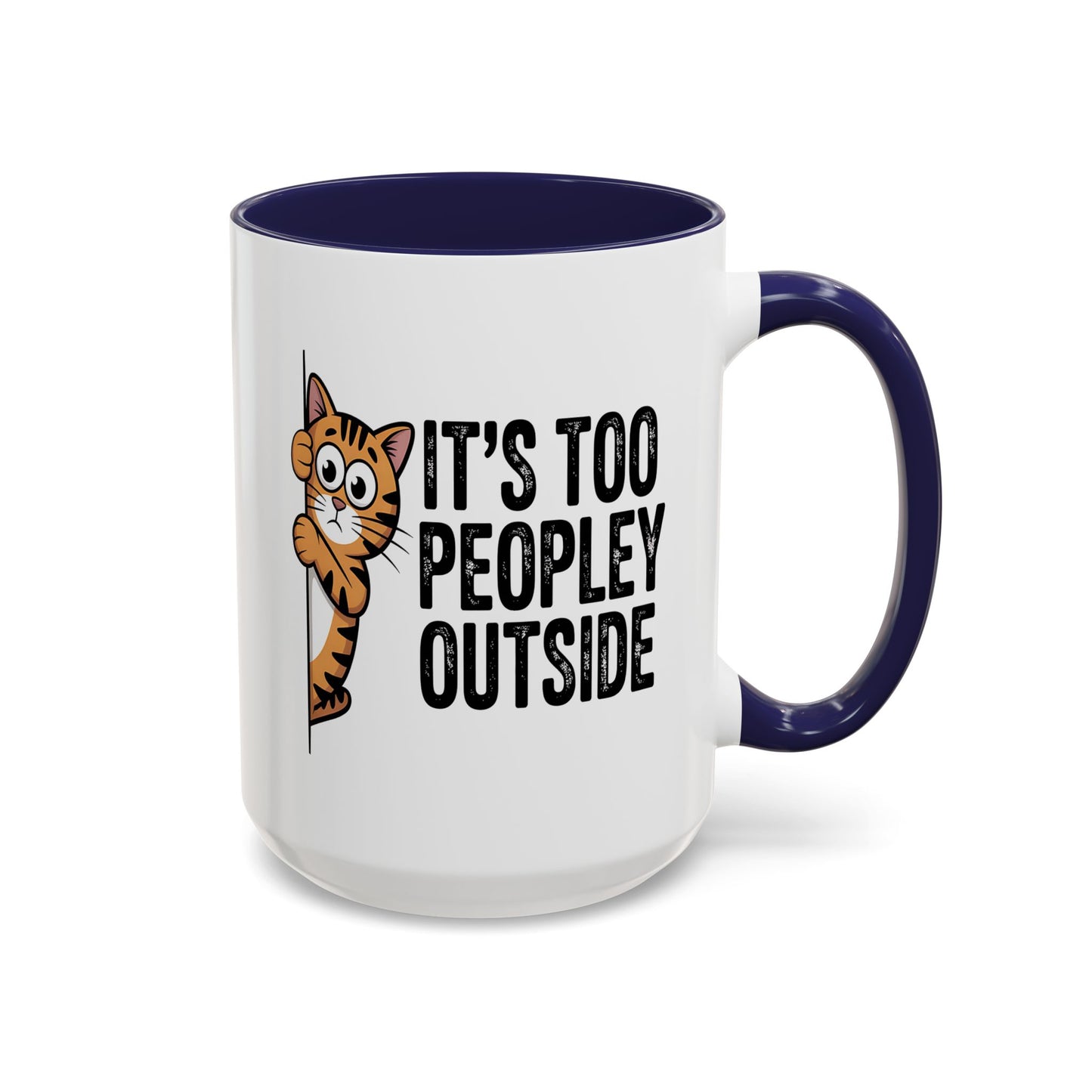 Animal Mug - It's Too Peopley Outside