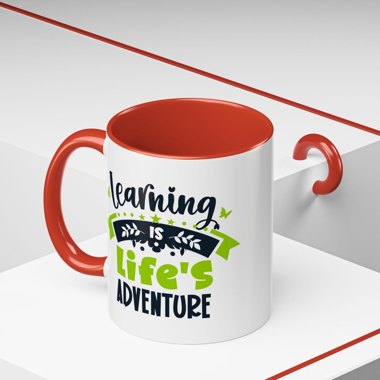 Adventure Mug - Learning Is Life's Adventure