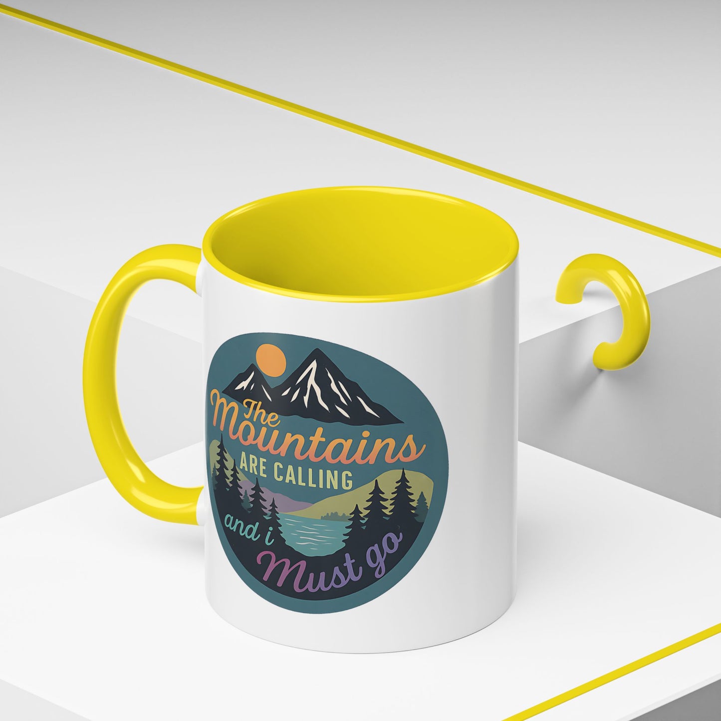 Adventure Mug - The Mountains Are Calling