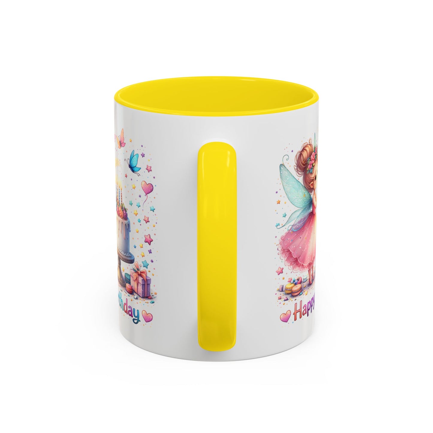 Birthday Mug - Fairy Butterflies