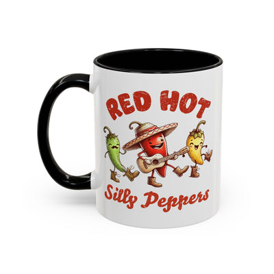 Humor Mug - Red Hot Silly Peppers