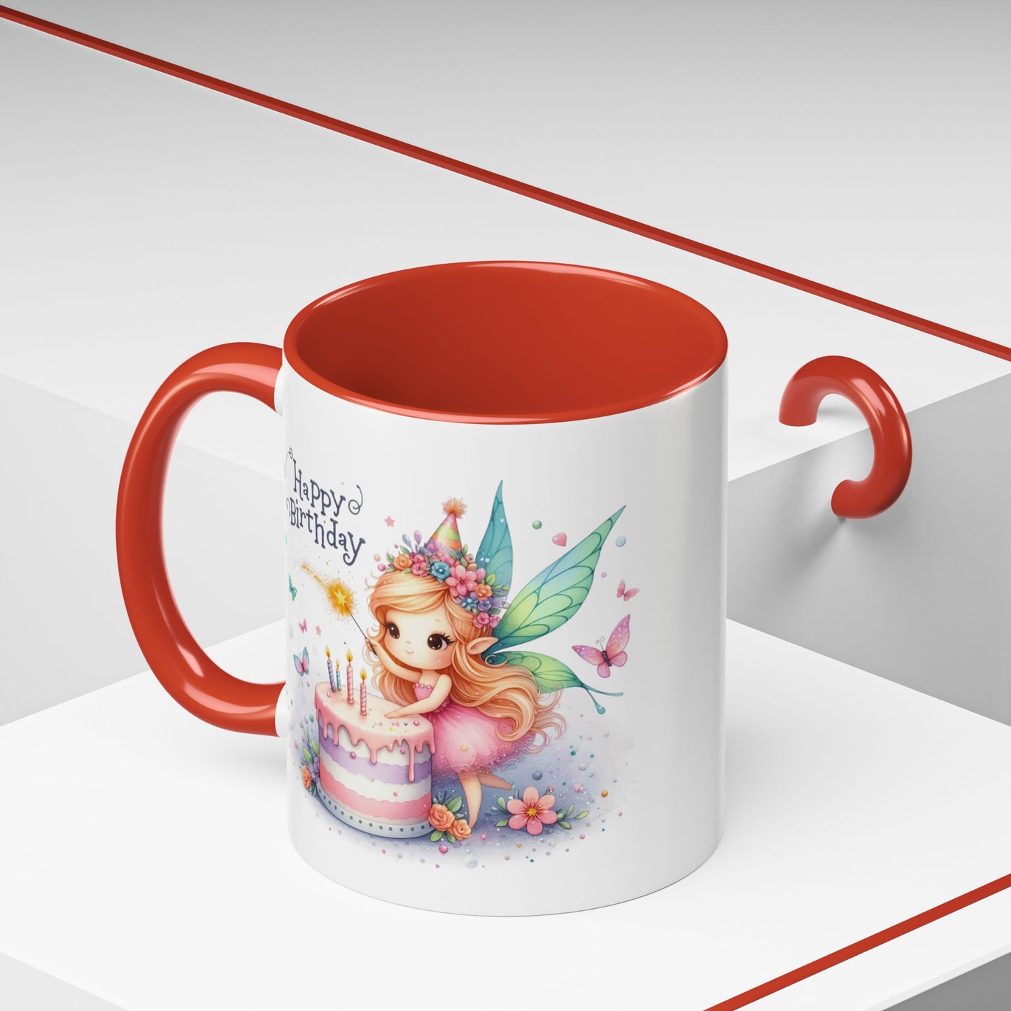 Birthday Mug - Birthday Fairy Cake
