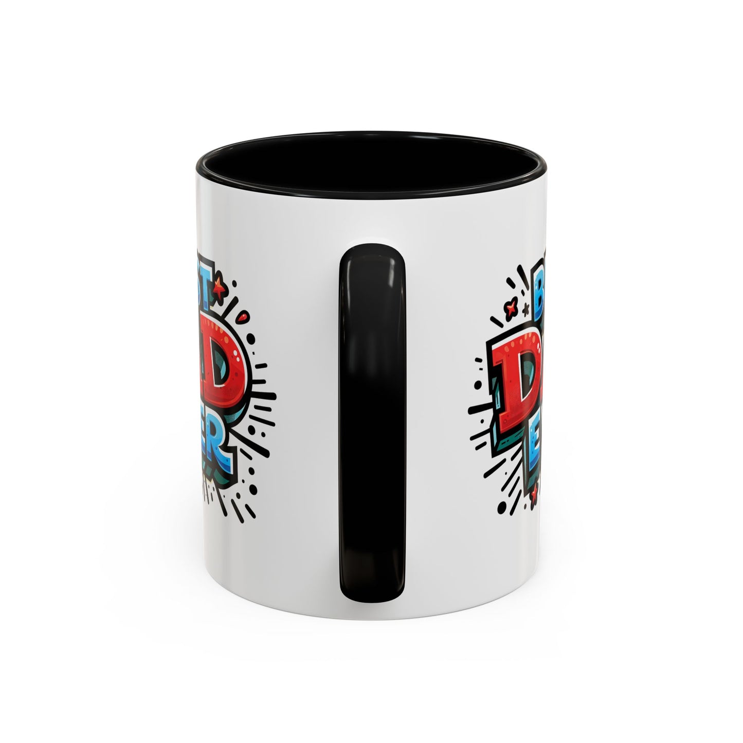 Father's Day Mug - Best Dad Ever Grafitti