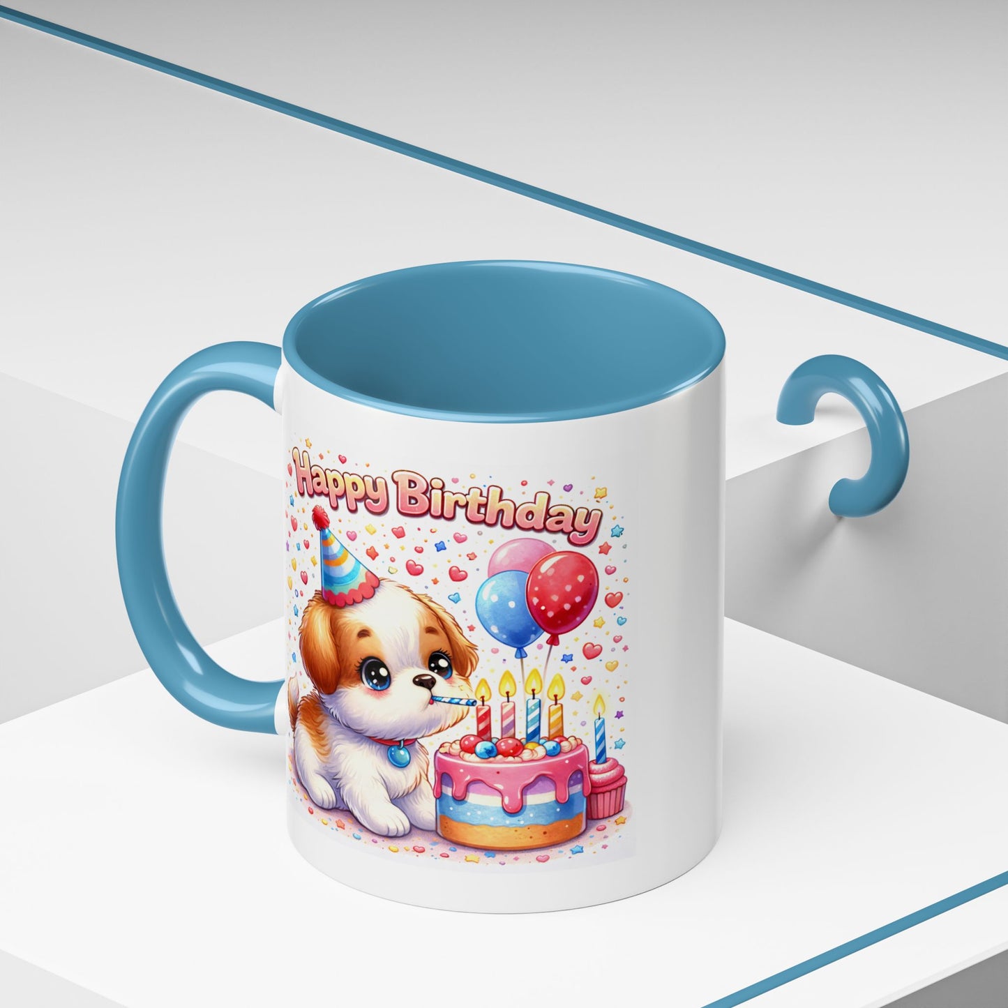Birthday Mug - Puppy Cake