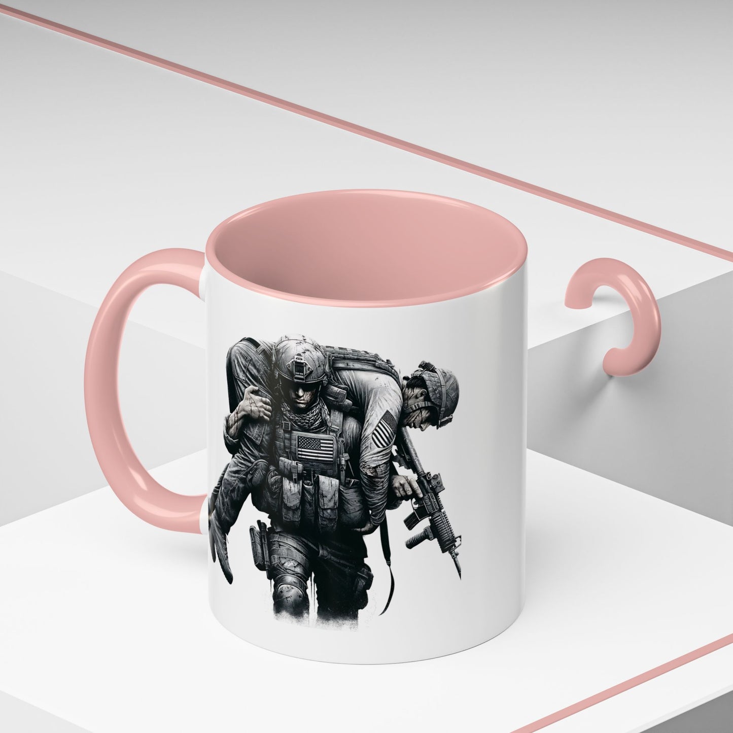 4th of July Mug - American Combat Soldiers