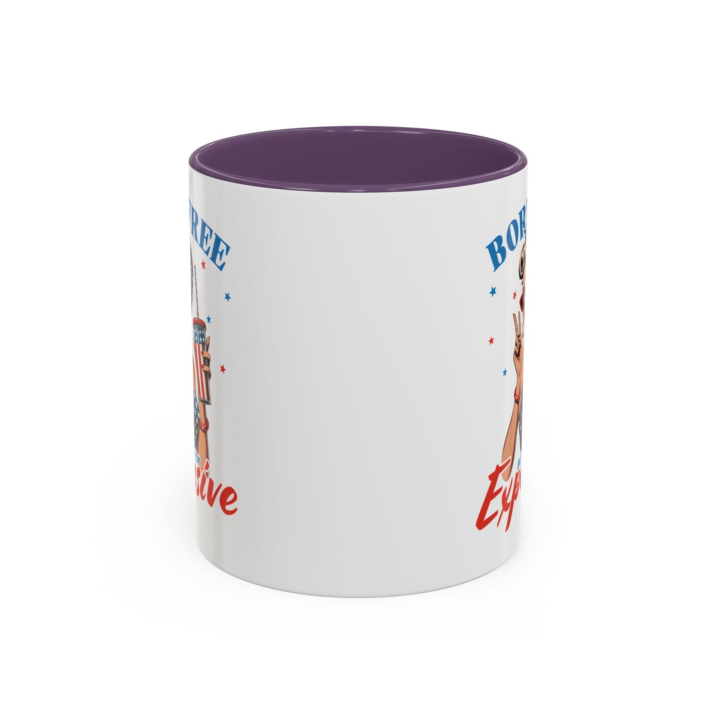 4th of July Mug - Born Free But Now I'm Expensive